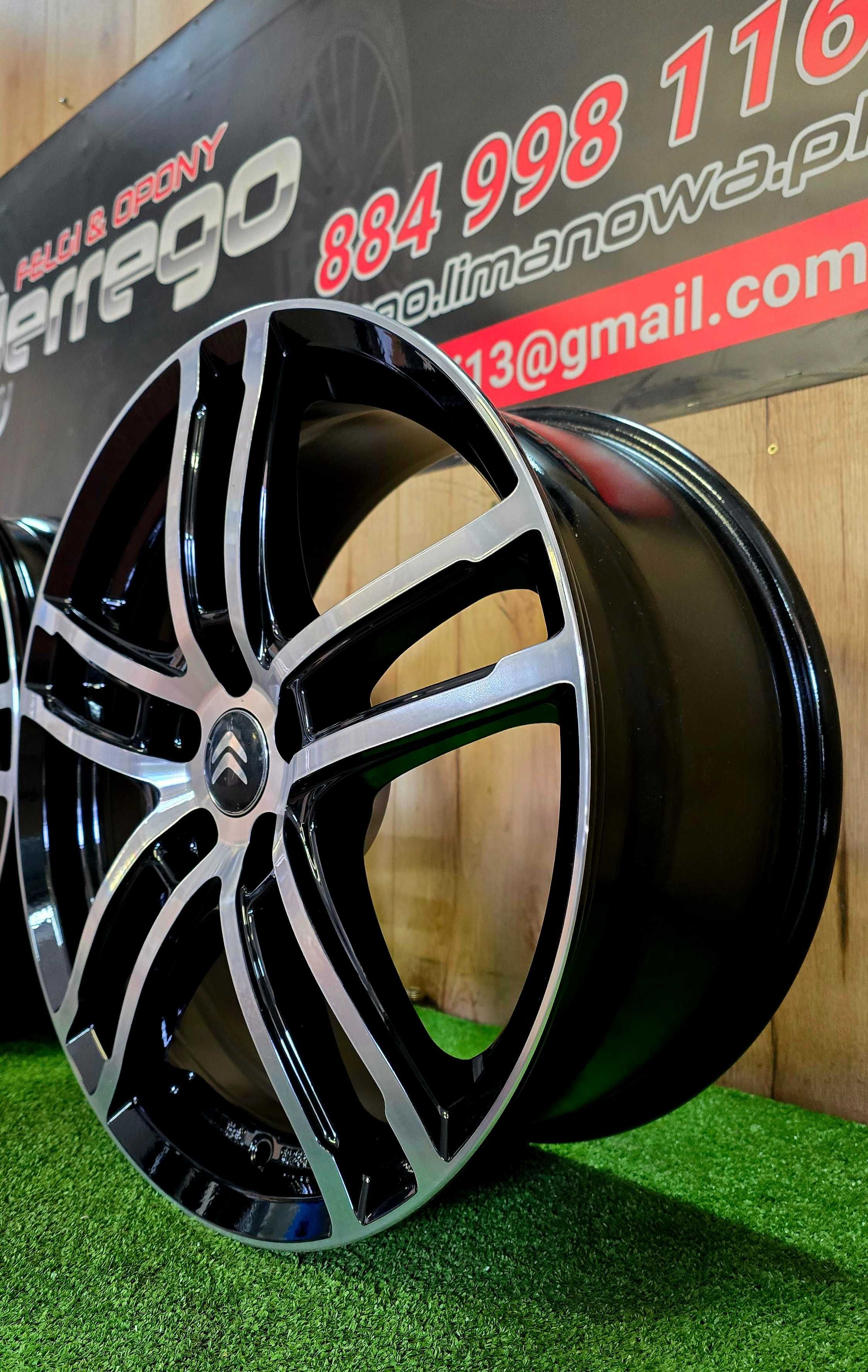 NOWE ALUFELGI CITROEN 18x5x108 - Berlingo, C4,C5 Aircross,Spacetourer