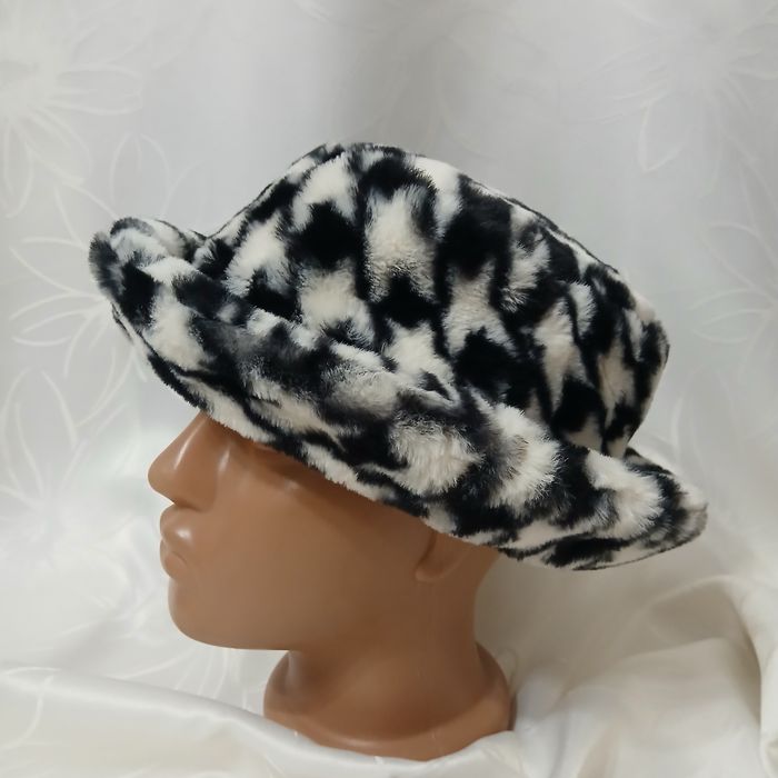 елегантна хутряна шапка капелюшок панама Primark на 55-56 см