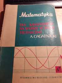 matematyka dla kandydatów na wyższe uczelnie techniczne  1965