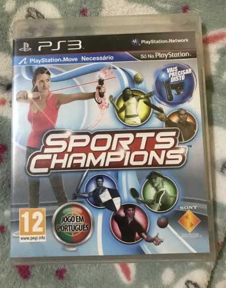 Jogos PS3 - FIFA12, Sports Champions