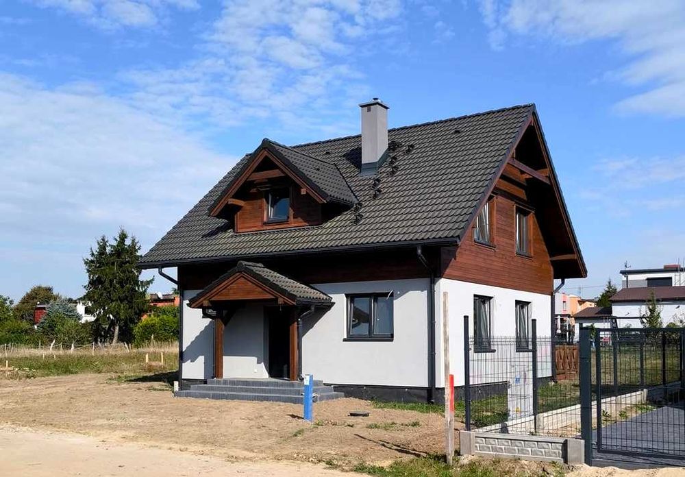 NOWY ENERGOOSZCZĘDNY nowoczesny dom w Wysokiej z 2025 r.