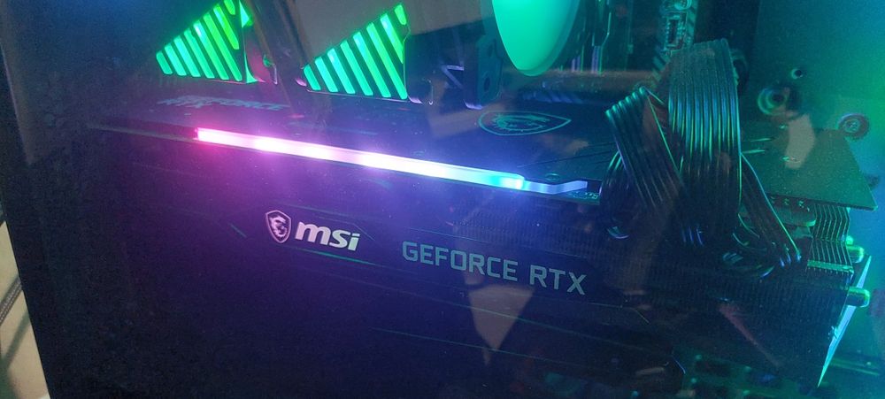 Відеокарта msi geforce rtx 3080 gaming z trio 12gb lhr