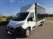 Fiat Ducato  2.3 MultiJet/Plandeka 8 EuroPalet/Firana/NISKI PRZEBIEG/1 Właściciel