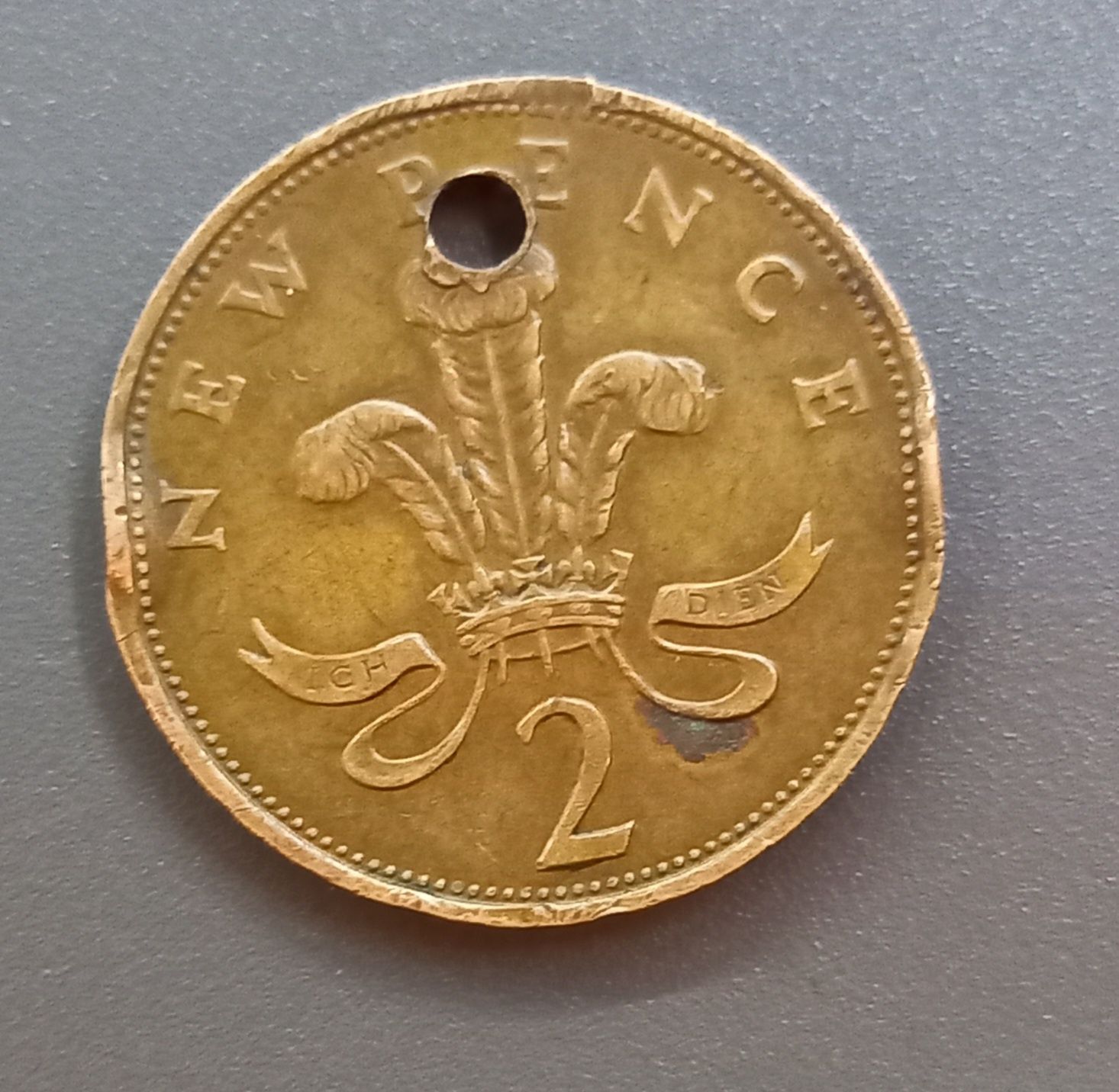 Rzadka moneta 2-p New Pence coin 1971 Elżbieta II niezwykle rzadka UK