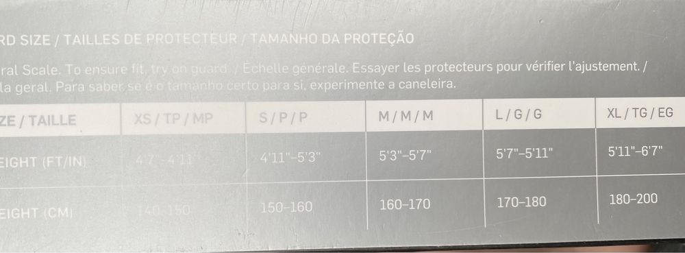 Ochraniacze nagolenniki Nike Mercurial Lite CR7 r.L