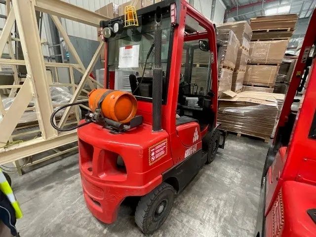 Wózek widłowy Hyster H2.5 2012r 2.5t Półkabina wolny skok LPG duplex