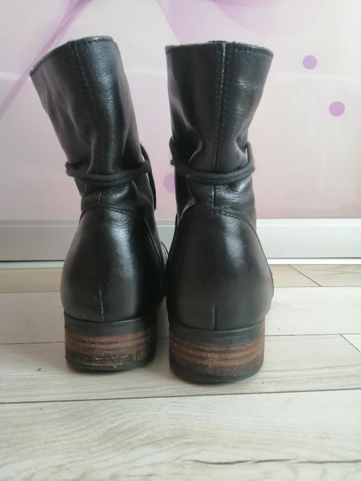 Ботинки, Кожаные, 40