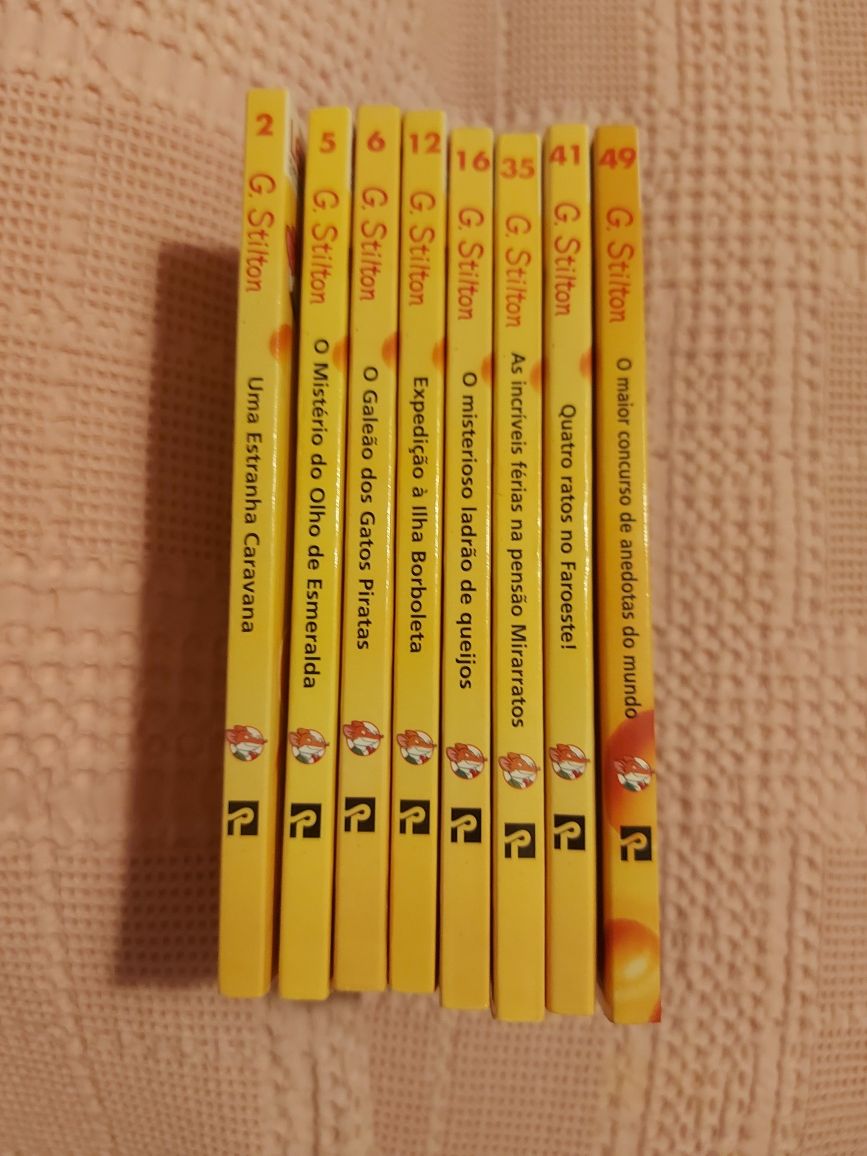 Colecção livros Geronimo Stilton.