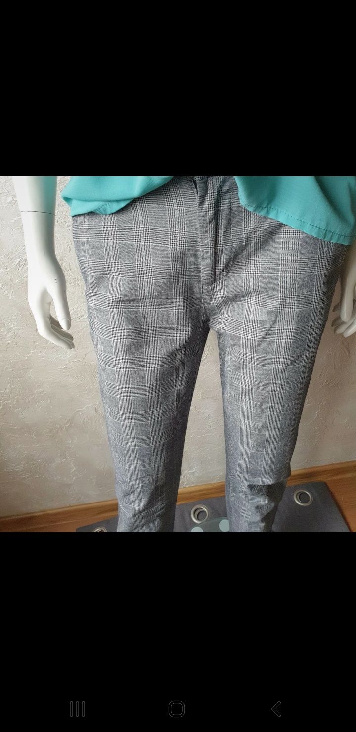 Spodnie w krate Denim Co