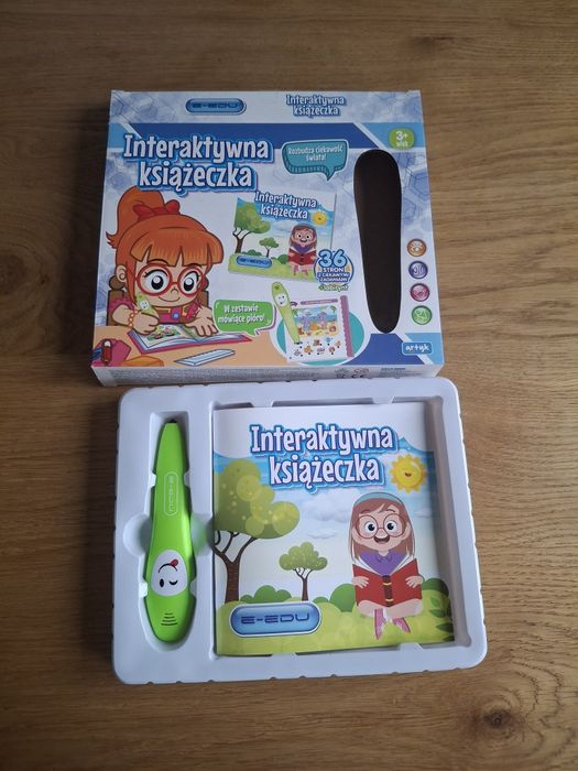 Interaktywna książeczka z długopisem E-EDU