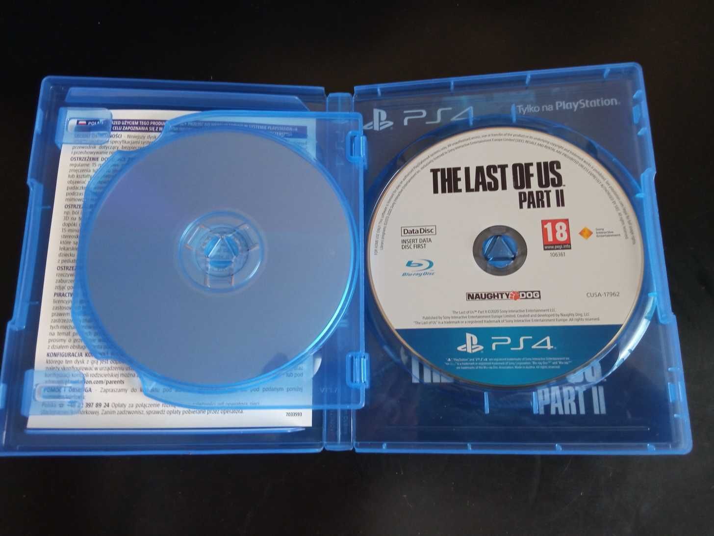 The Last of US part II 2 PS4 PL