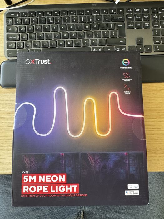 ŚWIETNA! 5m Taśma led w silikonie Trust GXT904 VYBZ