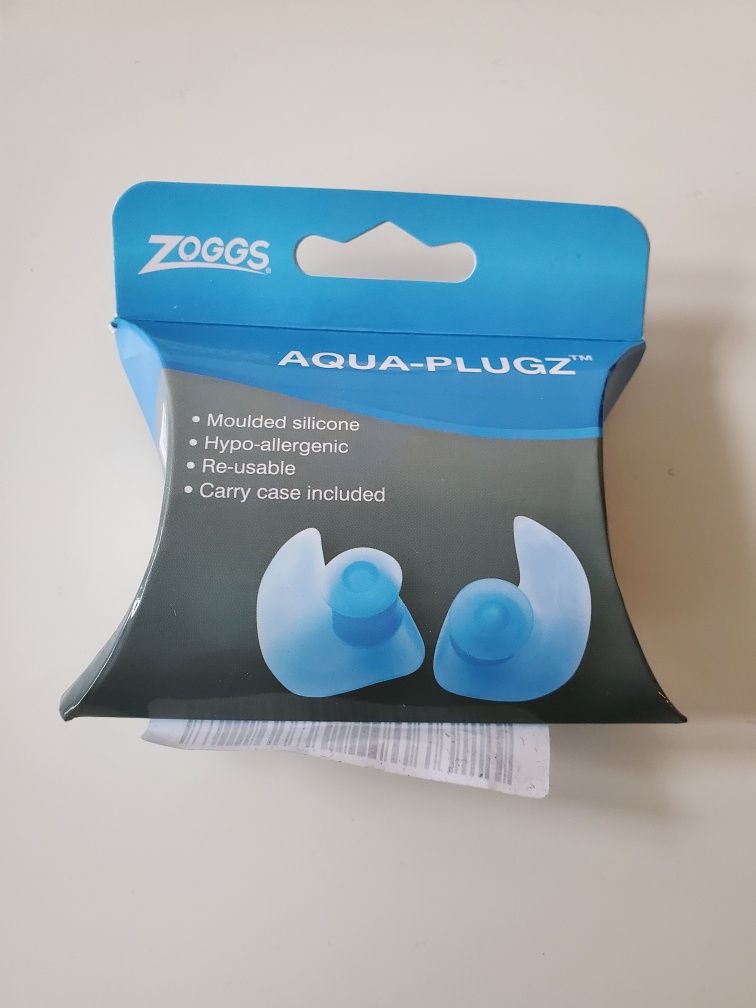 Zatyczki do uszu Zoggs Aqua Plugz na basen Nowe
