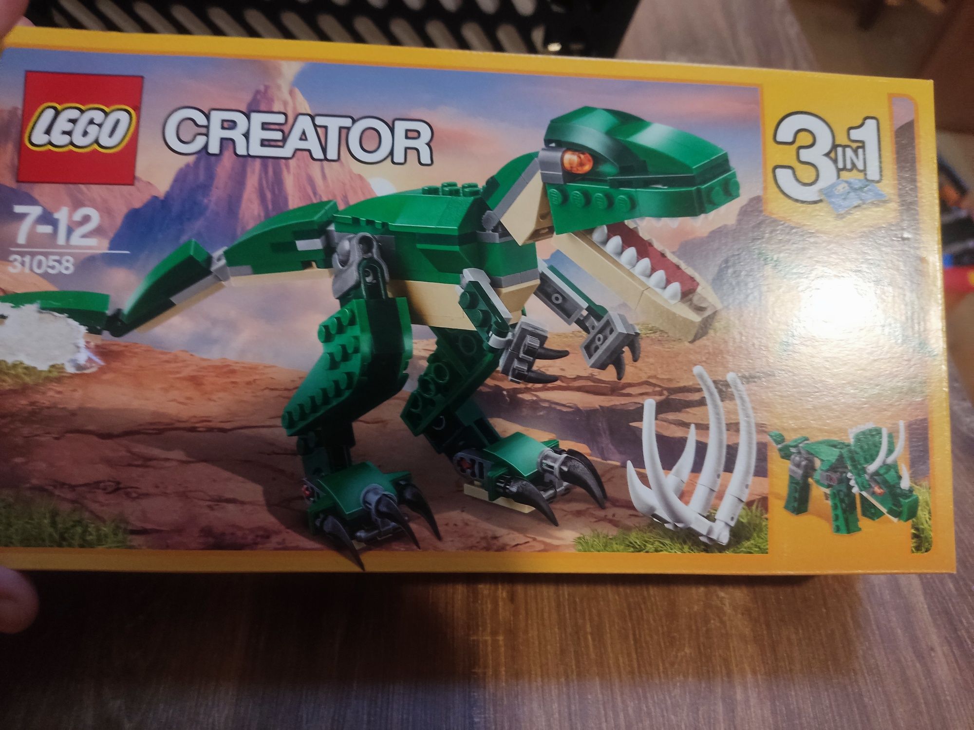 Lego creator3 w 1 dinozaur