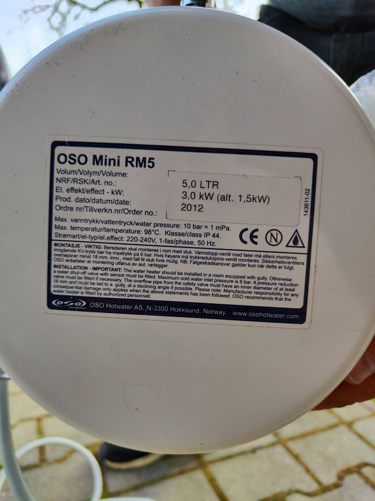 OSO Mini RM 5 litrów