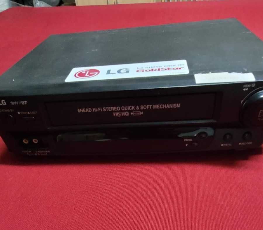 VHS marca LG a funcionar