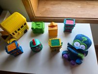 Conjunto Zomlings varias peças