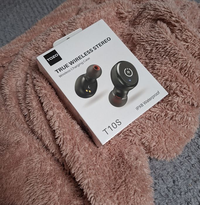 NOWE! Słuchawki bezprzewodowe, 35h pracy, red. szumu, wodoodporne!