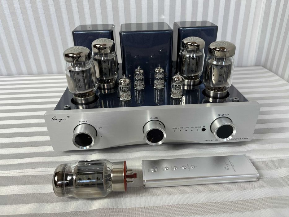 Wzmacniacz lampowy zintegrowany Cayin A-55TP Mullard TUNG-SOL
