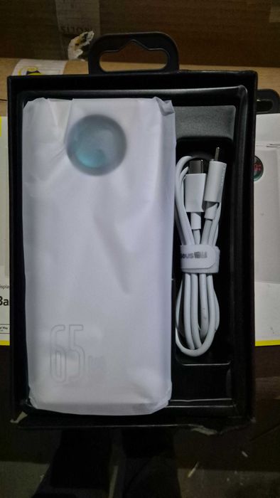 Павербанк Baseus 65w, зарядное устройство Baseus