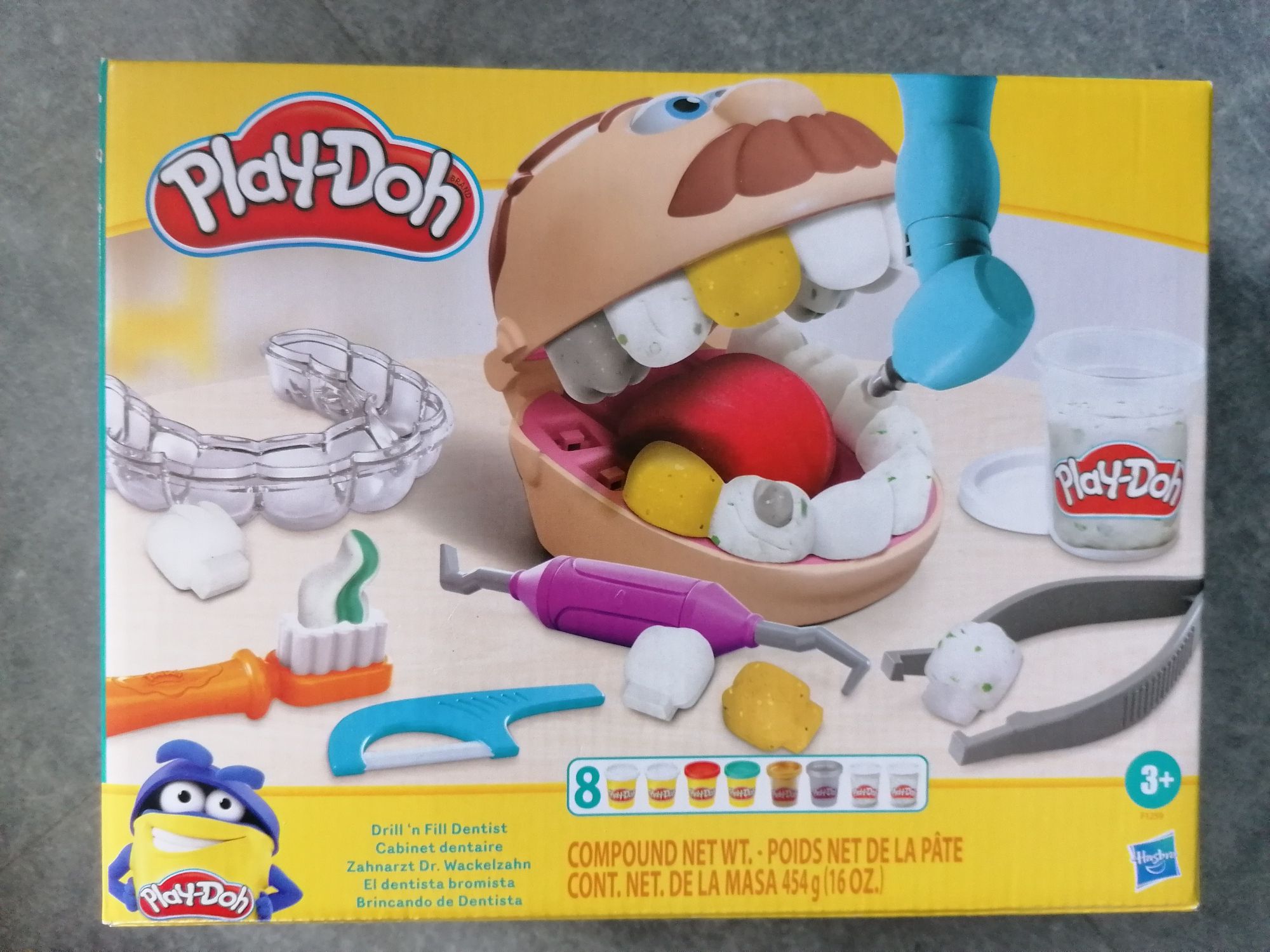 Ciastolina play doh, dentysta