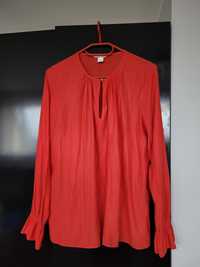 H&M / czerwona bluzka / święta
