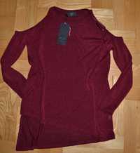 AX_Paris -asymetryczny sweterek bluzeczka r.36/38