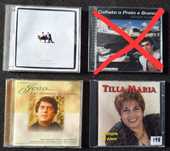 Lote 3 CDs originais de Música Portuguesa