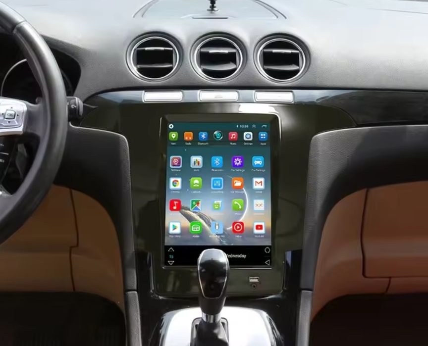 Radio nawigacja TESLA FORD SMAX 2006=2013 ANDROID wifi GPS