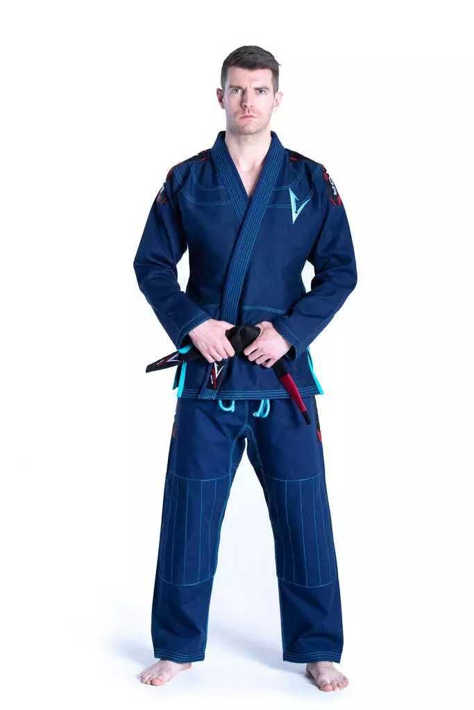 VECTOR ATTILA Brazylijskie JIU JITSU BJJ GI Kimono A0 (S) + biały pas