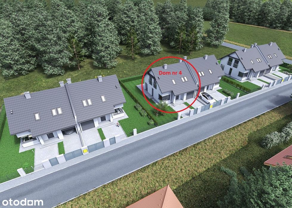 Nowy dom jednorodzinny kameralne spokojne osiedle idealna lokalizacja