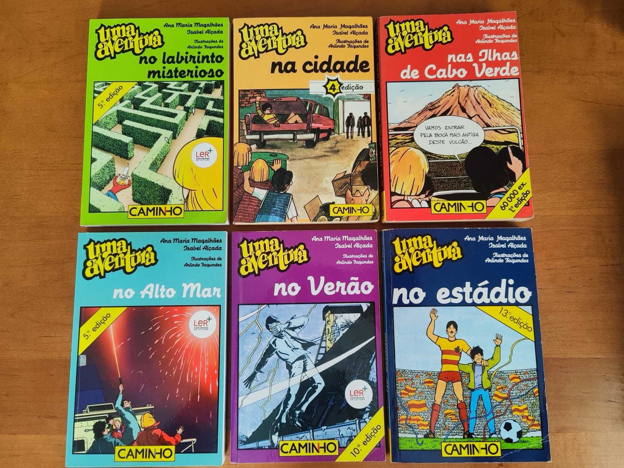 Livros "Uma Aventura"