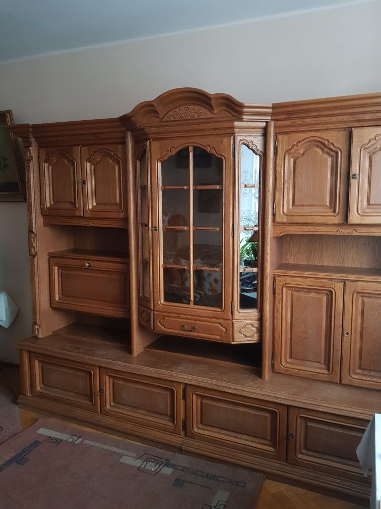 Meblościanka dębowa 2,7 m