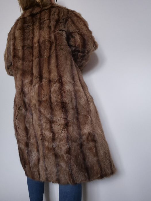 Futro Rozmiar S M naturalne