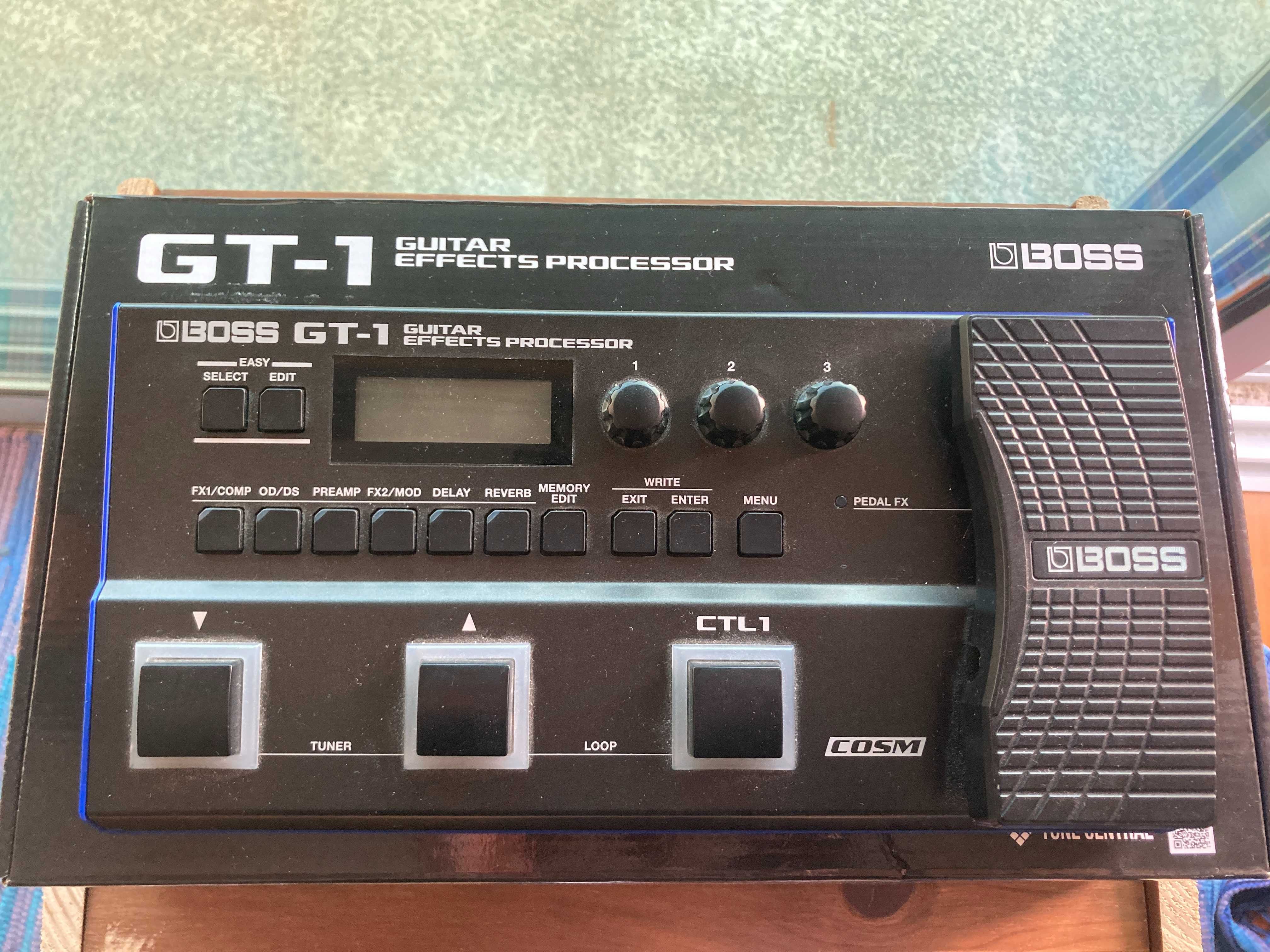 Pedal de efeitos Boss GT-1