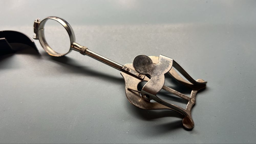 Lirka do klarnetu regulacja chromowana