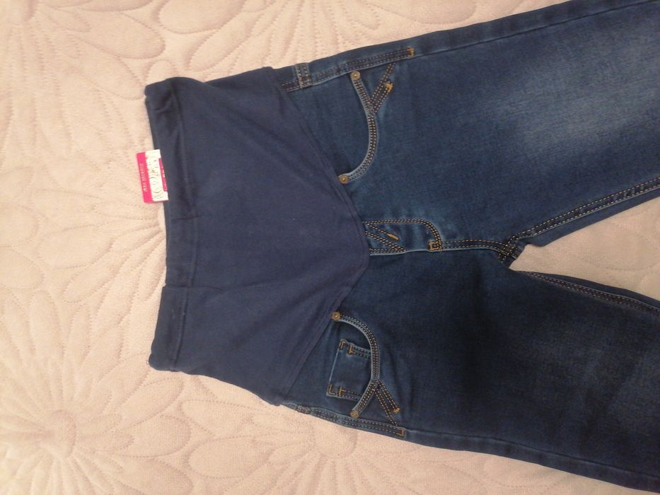 Джинси теплі  на флісі для вагітних