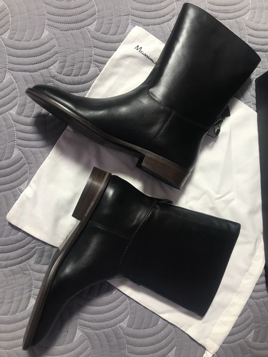 Продам жіночі шкіряні ботильойни Massimo Dutti