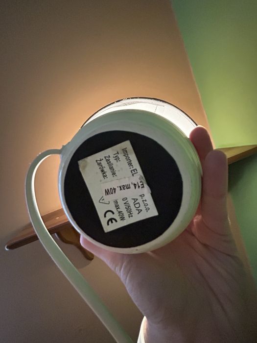 Lampka nocna elegancka stylowa