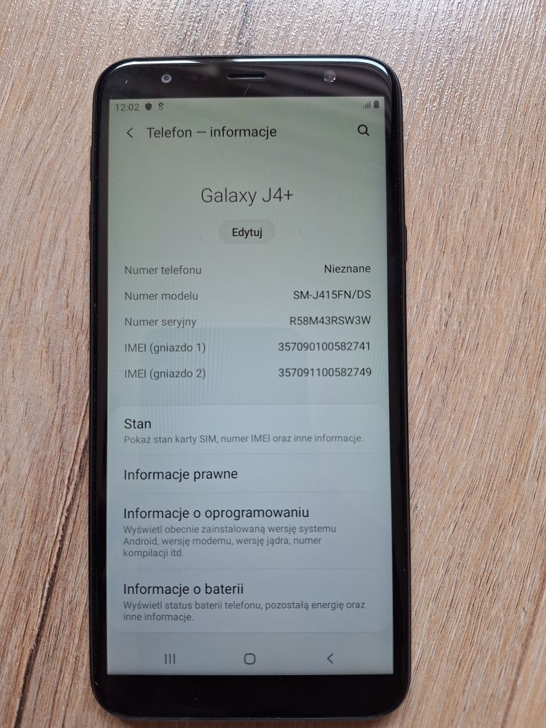 Samsung Galaxy J4 +
