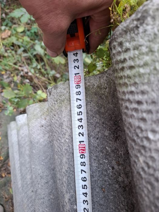 Продам шифер б,у. 2.80см.