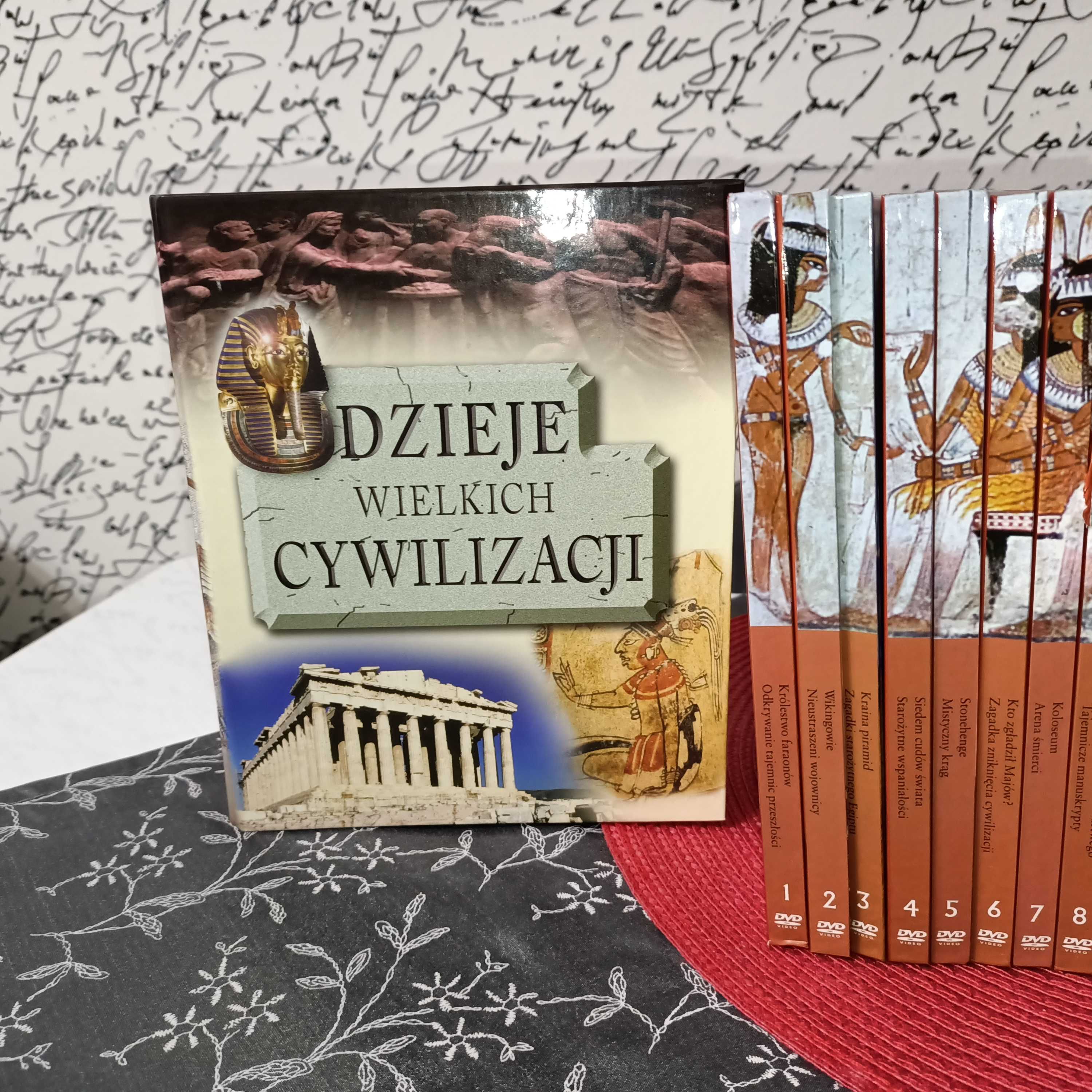 Kolekcja płyt DVD "Dzieje wielkich cywilizacji"