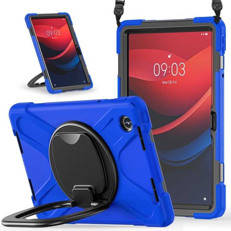 Pancerne Mocne Etui z Uchwytem do Lenovo Tab M11 granatowe