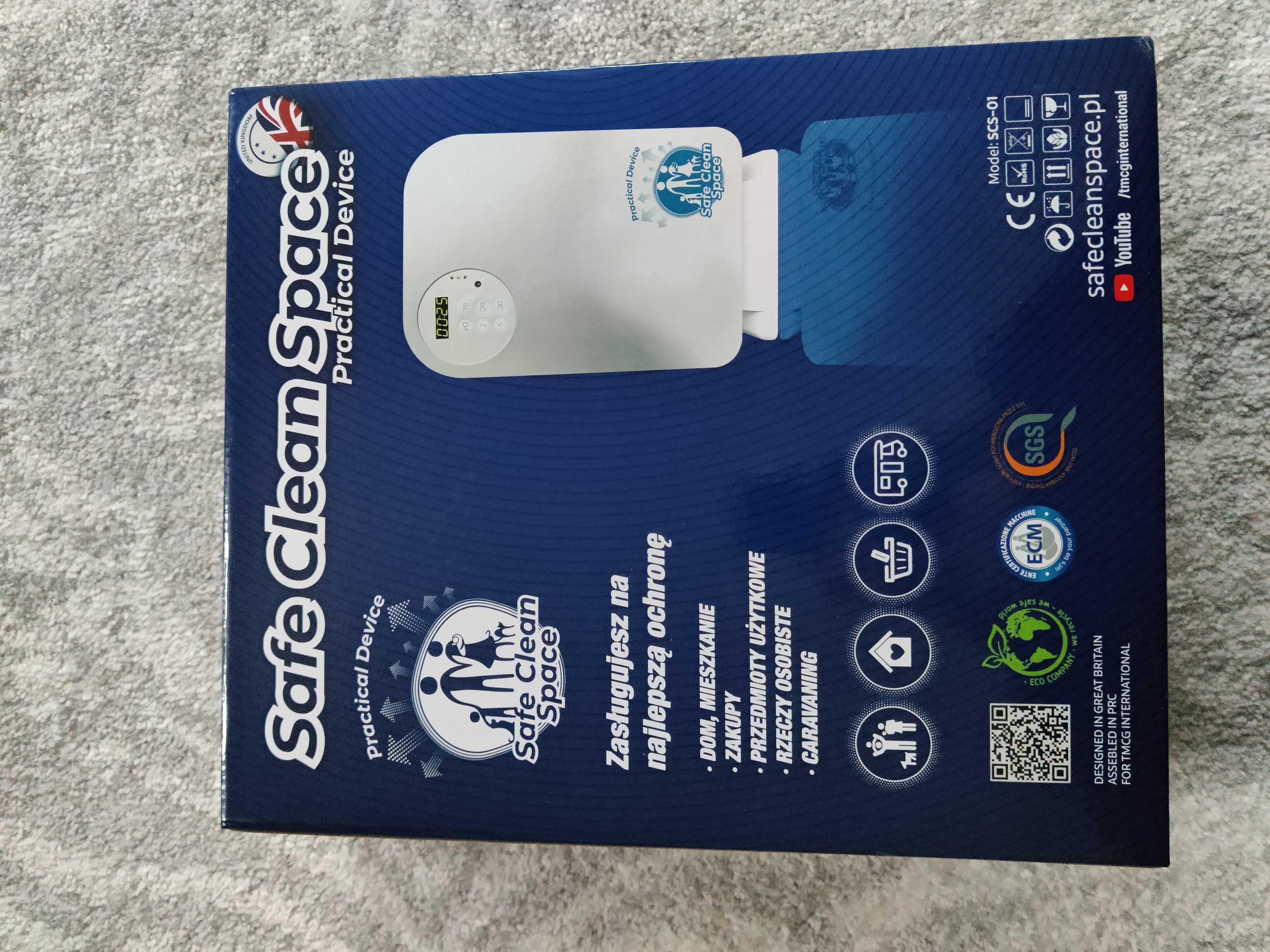 Ozonator safe clean space