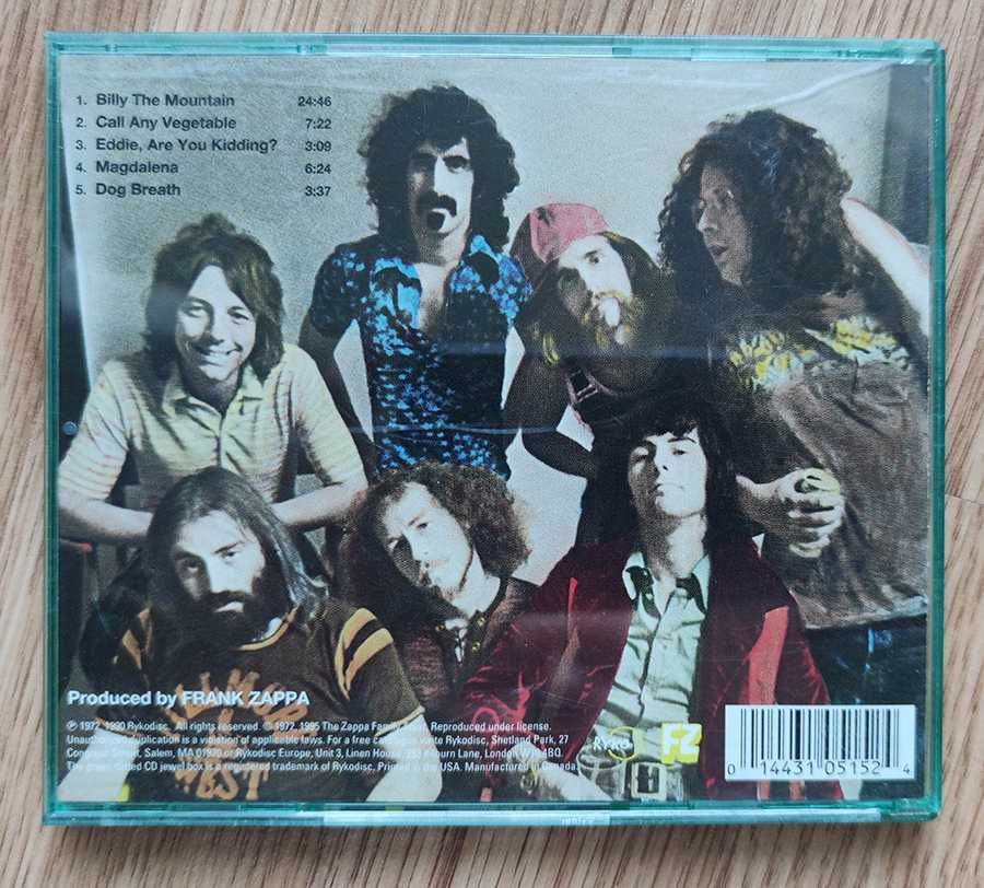 FRANK ZAPPA / THE MOTHERS – Just Another Band From L.A. (1972/1995)