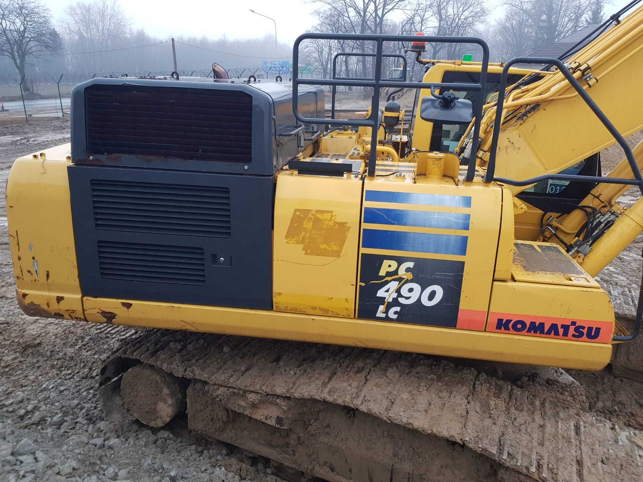 Koparka Gąsienica KOMATSU PC 490