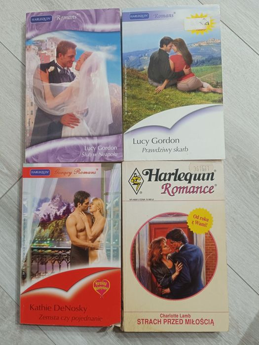 Harlequin Prawdziwy skarb, Strach przed miłością, Zemsta czy ..