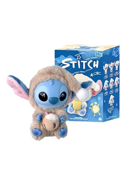 Брелок Стіч Labubu 15 см у коробці-сюрпризі