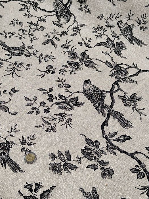 Tkanina lniana z nadrukiem – prawdziwy len ze Szwecji