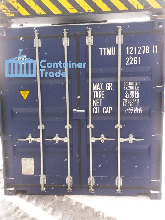Контейнер морской 20 40 та 45 футів  (морський контейнер тонн)